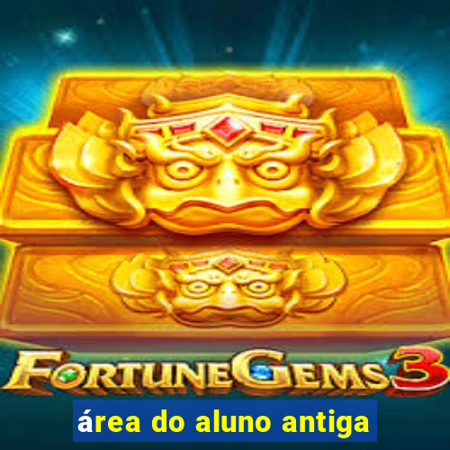 área do aluno antiga