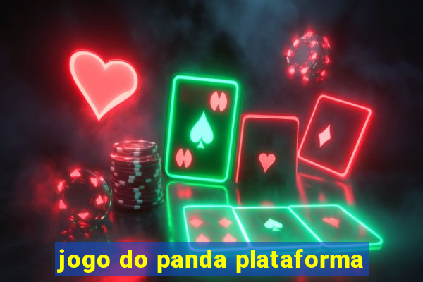 jogo do panda plataforma