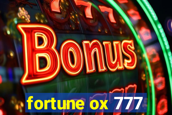 fortune ox 777