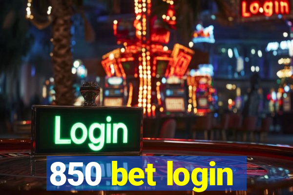 850 bet login