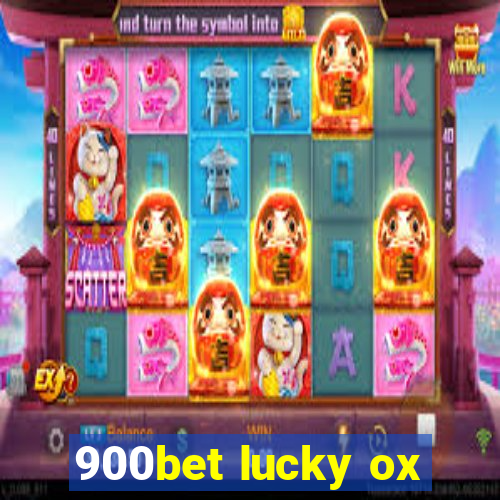 900bet lucky ox