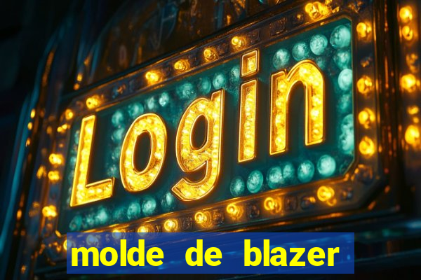 molde de blazer masculino para imprimir