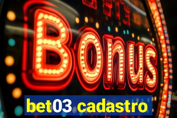 bet03 cadastro