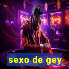 sexo de gey