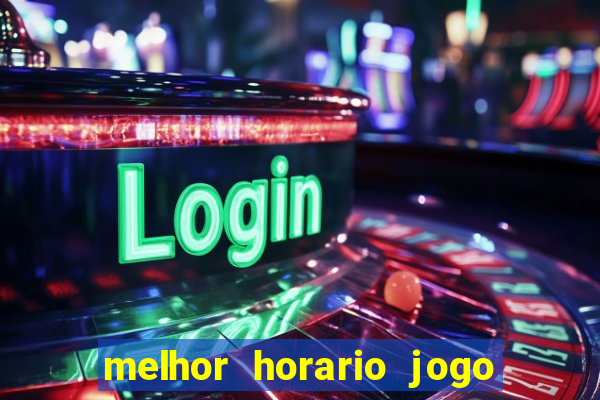 melhor horario jogo fortune rabbit