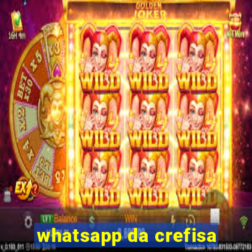 whatsapp da crefisa