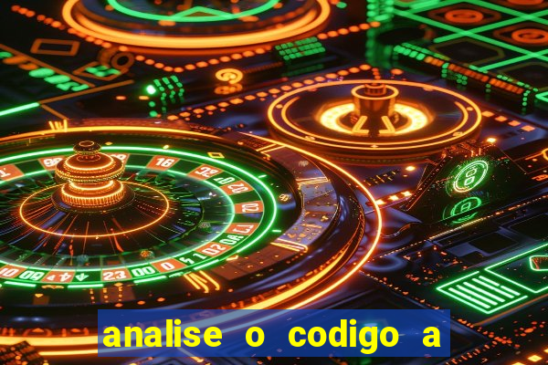 analise o codigo a seguir 1 import javax.swing.joptionpane