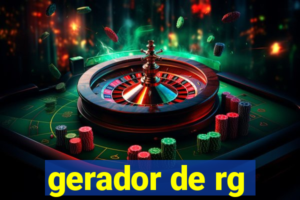 gerador de rg