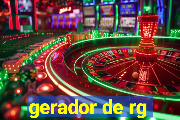gerador de rg