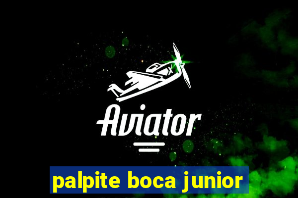palpite boca junior
