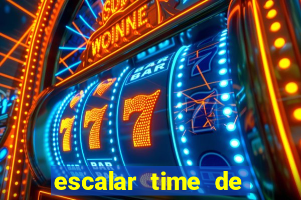escalar time de futebol online