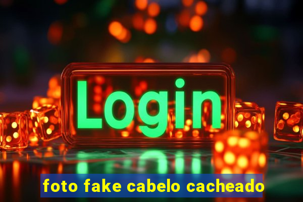 foto fake cabelo cacheado
