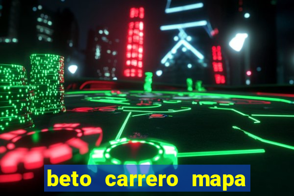 beto carrero mapa do parque