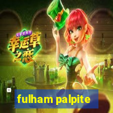 fulham palpite