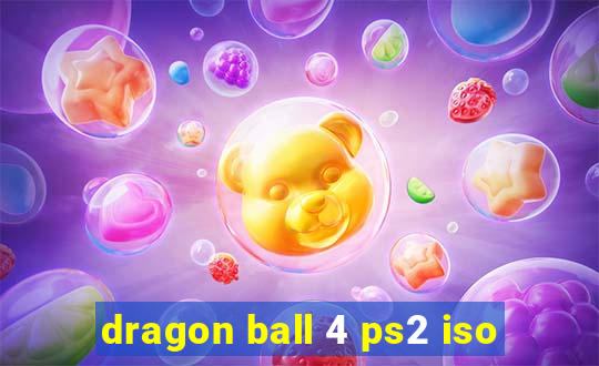 dragon ball 4 ps2 iso