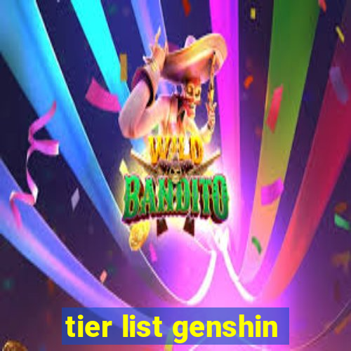 tier list genshin