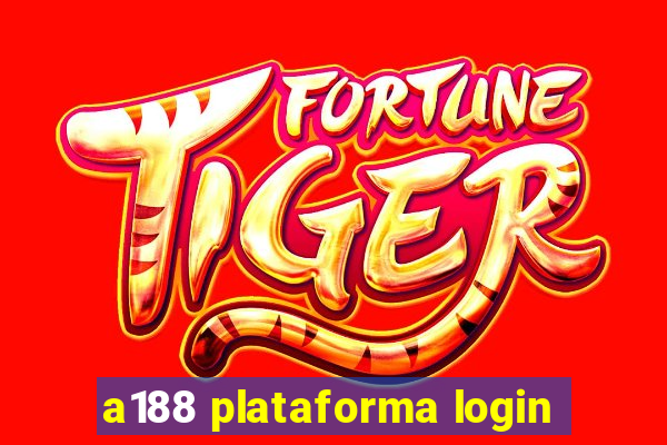 a188 plataforma login