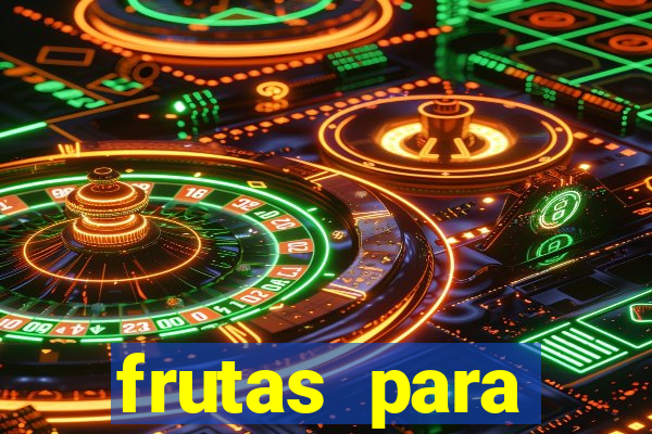 frutas para imprimir e recortar