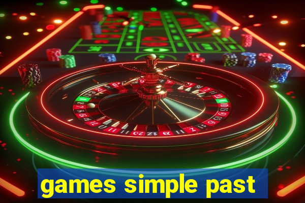 games simple past