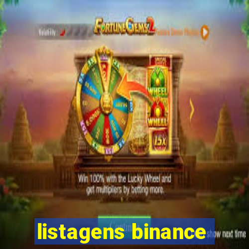 listagens binance