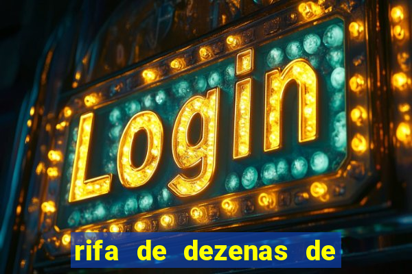rifa de dezenas de 1 a 100