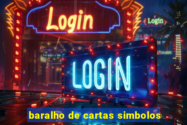 baralho de cartas simbolos