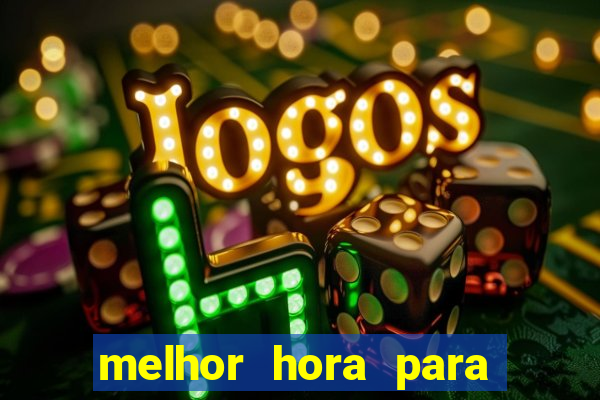melhor hora para jogar fortune rabbit