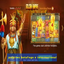 palpites botafogo x internacional