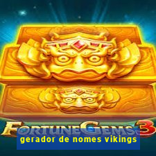 gerador de nomes vikings