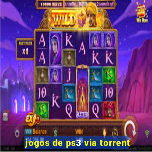 jogos de ps3 via torrent