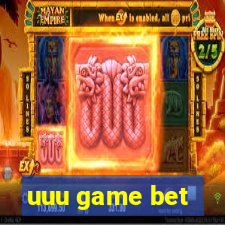 uuu game bet