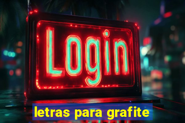 letras para grafite