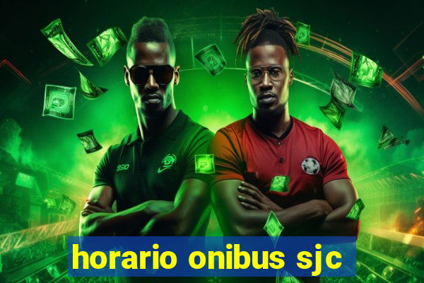 horario onibus sjc