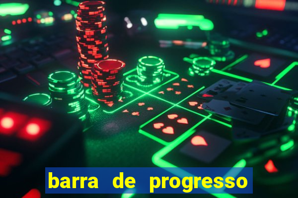 barra de progresso 99 blaze o que significa
