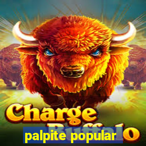 palpite popular
