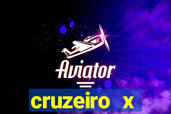 cruzeiro x corinthians palpite