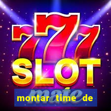 montar time de futebol site