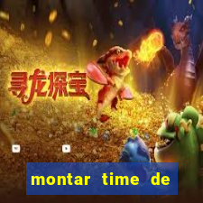 montar time de futebol site