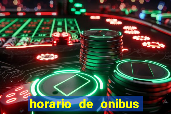 horario de onibus rio pardo rs