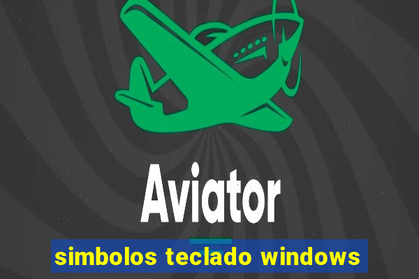 simbolos teclado windows