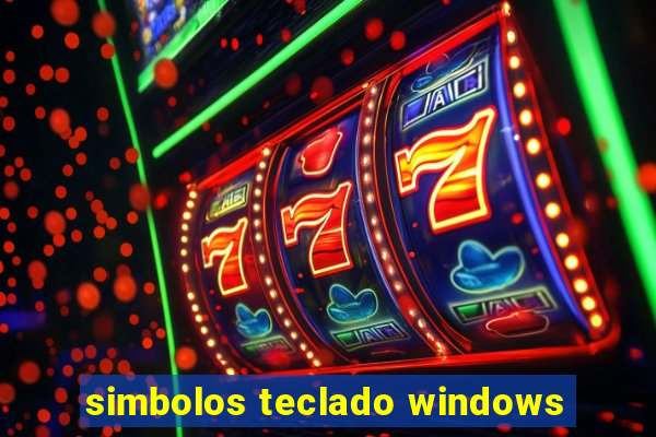 simbolos teclado windows