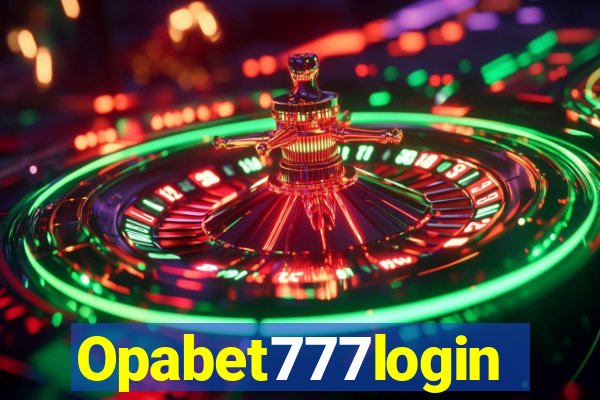 Opabet777login