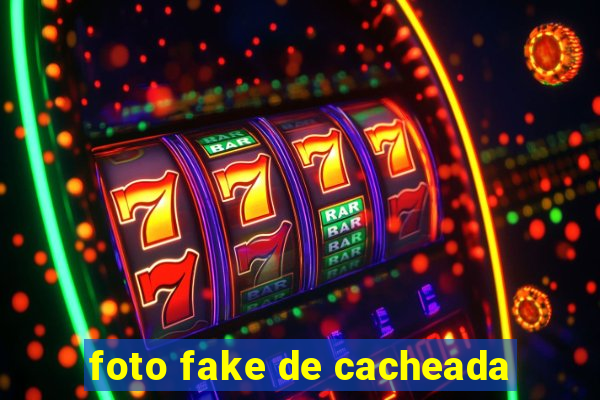 foto fake de cacheada