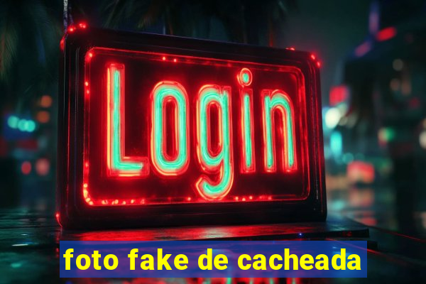 foto fake de cacheada