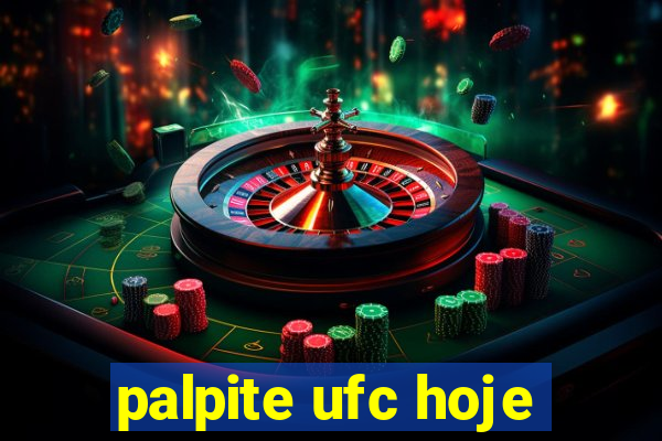 palpite ufc hoje