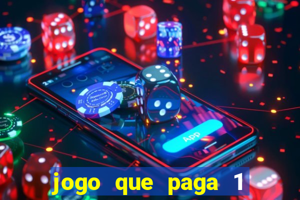 jogo que paga 1 real no pix