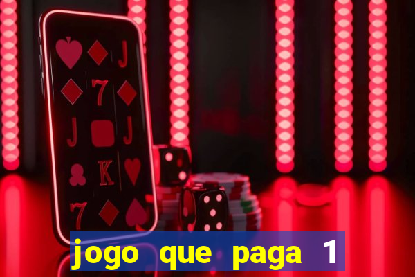 jogo que paga 1 real no pix