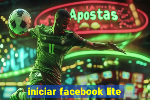 iniciar facebook lite