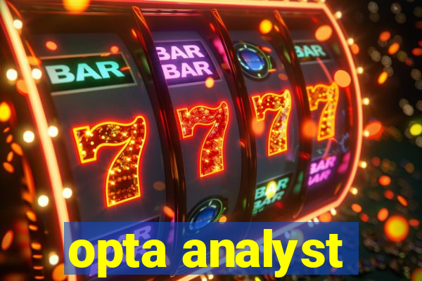 opta analyst