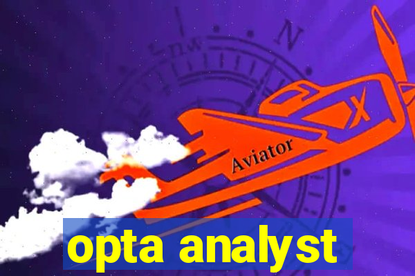 opta analyst